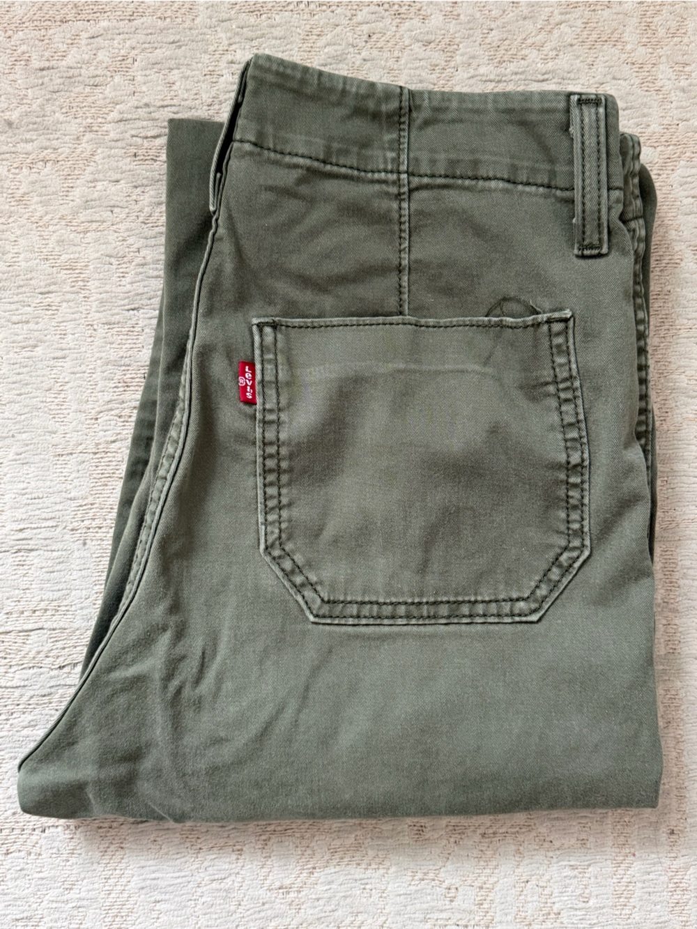 Levi's Olive Cargo Pants